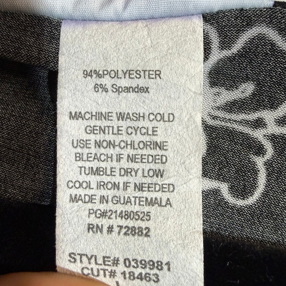 Studio 1940 L Dress Black Pink‎ Floral Polyester Stretch Cottagecore Romantic - Picture 5 of 8